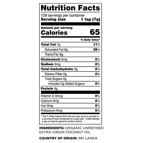 Terrasoul Superfoods Extra Virgin Organic Coconut Oil, 2 Pounds