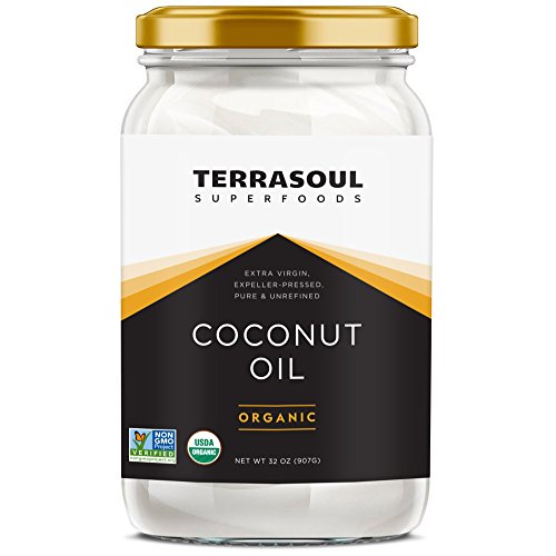 Terrasoul Superfoods Extra Virgin Organic Coconut Oil, 2 Pounds