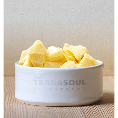 Terrasoul Superfoods Organic Cacao Butter, 1 Lb - Raw | Keto | V