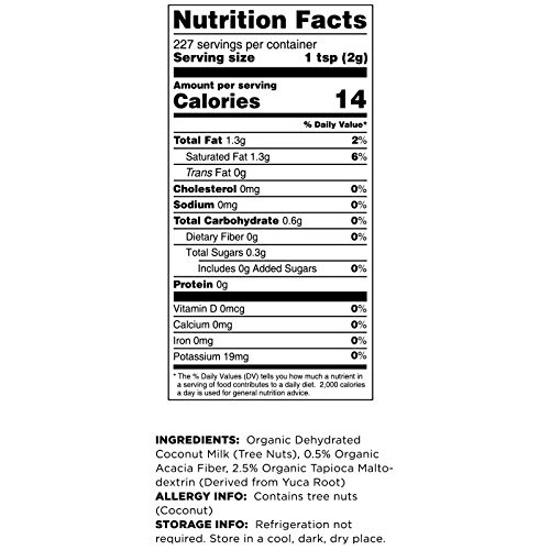 Terrasoul Superfoods Organic Coconut Milk Powder, 3 Lbs 3 Pack...