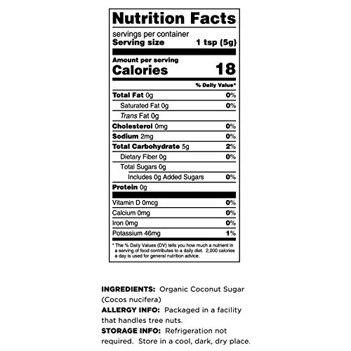 Terrasoul Superfoods Organic Coconut Sugar, 2 Lbs - Low Glycemic