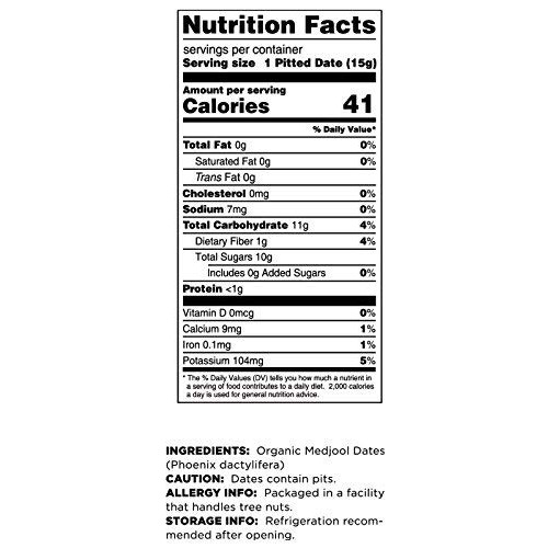 Terrasoul Superfoods Organic Medjool Dates, 4 Lbs - Soft Chewy T