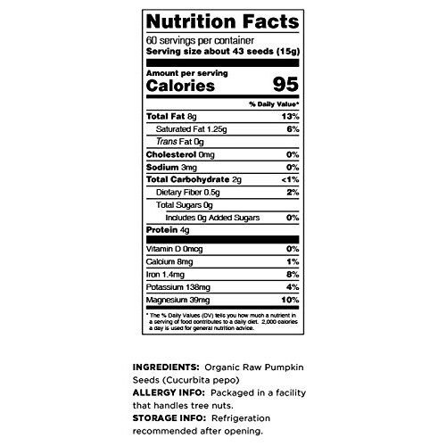 Terrasoul Superfoods Organic Pumpkin Seeds, 4 Lbs - Premium Qual