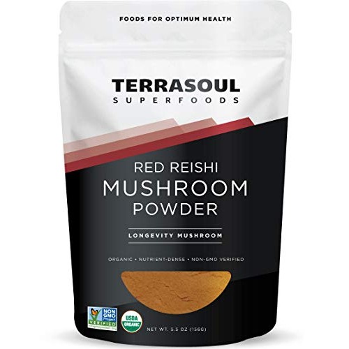 Terrasoul Superfoods Organic Reishi Mushroom Powder 4:1 Extract