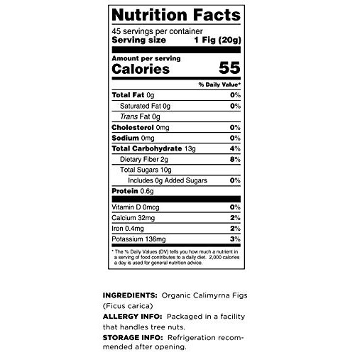Terrasoul Superfoods Organic Turkish Figs Calimyrna, 2 Lbs - N
