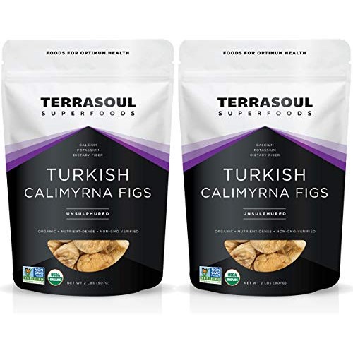 Terrasoul Superfoods Organic Turkish Figs Calimyrna, 4 Lbs 2