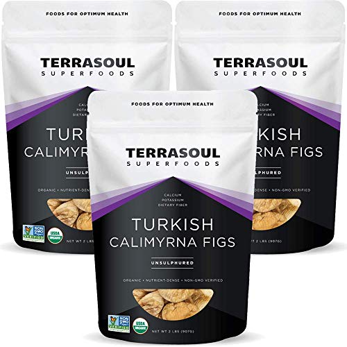 Terrasoul Superfoods Organic Turkish Figs Calimyrna, 6 Lbs 3