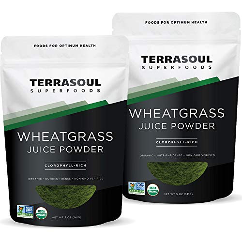 Terrasoul Superfoods Organic Wheat Grass Juice Powder, 10 Oz 2