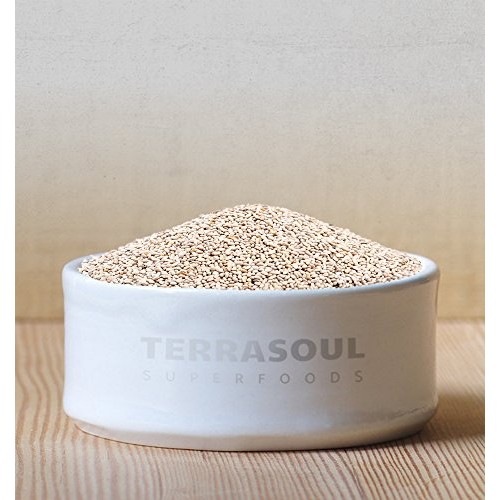 Terrasoul Superfoods Organic White Chia Seeds, 16 Oz - Omega Fat
