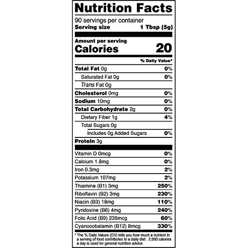 Terrasoul Superfoods Premium Nutritional Yeast Flakes, 16Oz - Fo