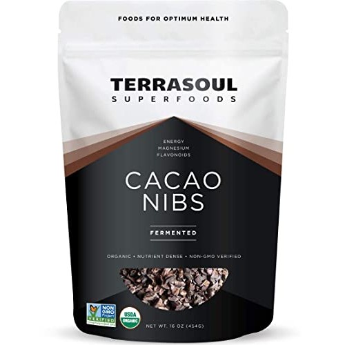 Terrasoul Superfoods Raw Organic Cacao Nibs, 2 Lbs 2 Pack - Ra