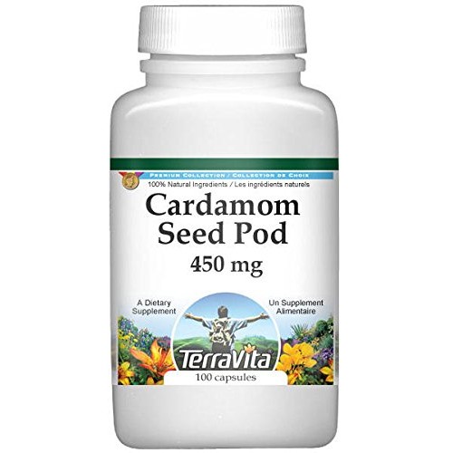 Cardamom Seed Pod - 450 Mg 100 Capsules, Zin: 514432