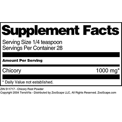Chicory Root Powder 1 Oz, Zin: 511717 - 2 Pack