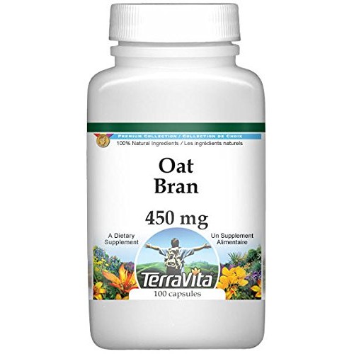 Oat Bran - 450 Mg 100 Capsules, Zin: 520947 - 2 Pack