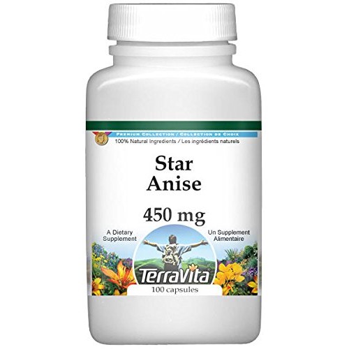 Star Anise - 450 Mg 100 Capsules, Zin: 518961 Star Anise - 450 Mg 100 Capsules, Zin: 518961