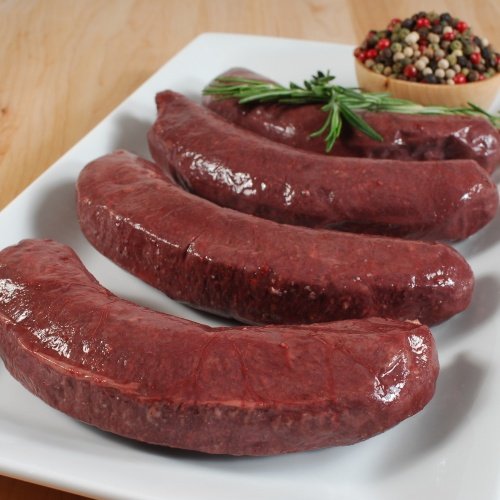 Boudin Noir Blood Sausage - 4 Links - 1 X 1 Lb