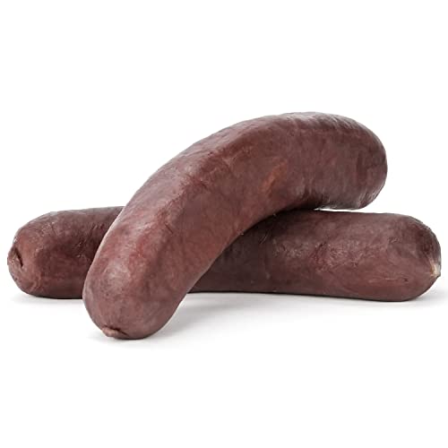 French Blood Sausage, Boudin Noir - 4 Links 0.8 - 1 Lb