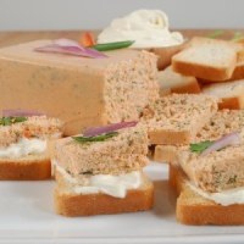 Smoked Salmon And Spinach Mousse Pate - All Natural - 1 X 7.0 Oz