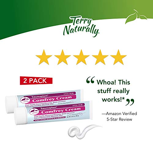 Traumaplant Comfrey Cream Europharma Terry Naturally 3.53 Oz