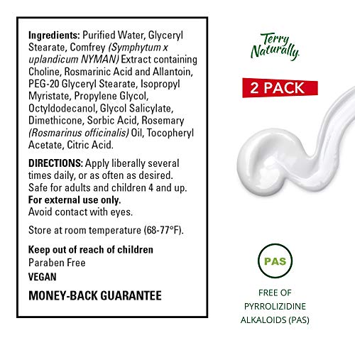 Traumaplant Comfrey Cream Europharma Terry Naturally 3.53 Oz