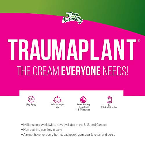 Traumaplant Comfrey Cream Europharma Terry Naturally 3.53 Oz