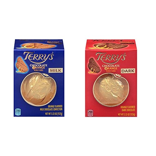 Terrys Milk And Dark Chocolate Oranges 2 Pack 5.53 Oz Each