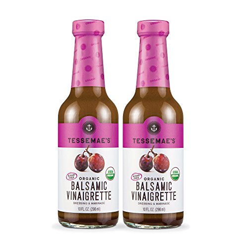 Tessemaes All Natural Salad Dressing 2-Pack Organic Balsamic