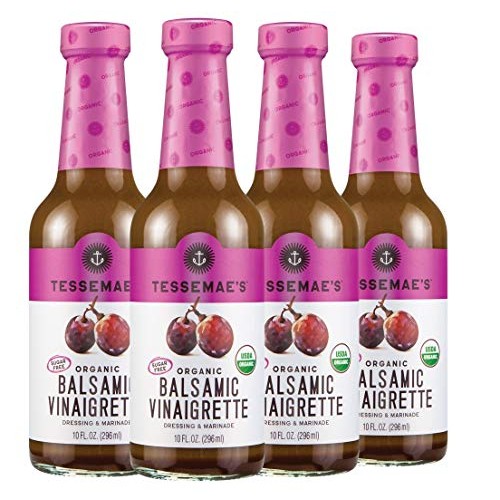 Tessemaes Organic Balsamic Vinaigrette Dressing And Marinade, W