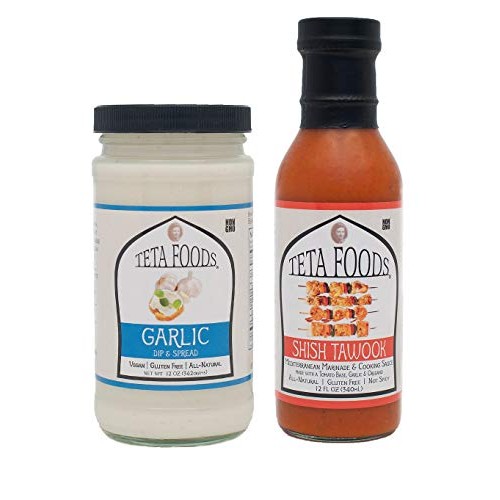 Garlic Dip &Amp; Spread, Shish Tawook Marinade - Pack Of 2