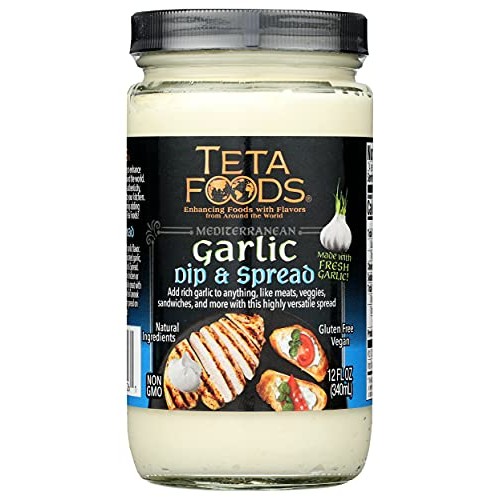Mediterranean Garlic Dip & Spread 12 oz 1