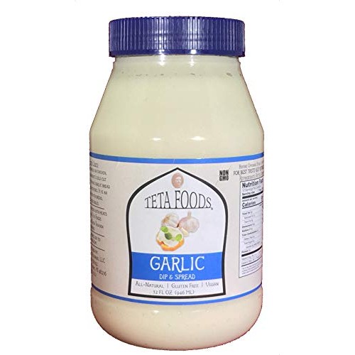 Mediterranean Garlic Dip and spread 32oz