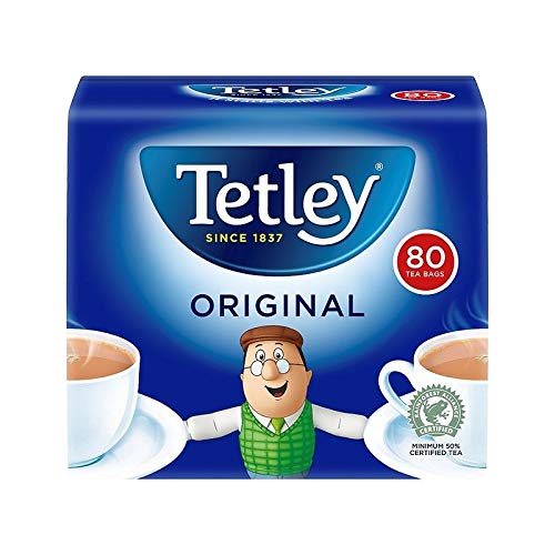 Tetley Tea Bags 80Ct From England