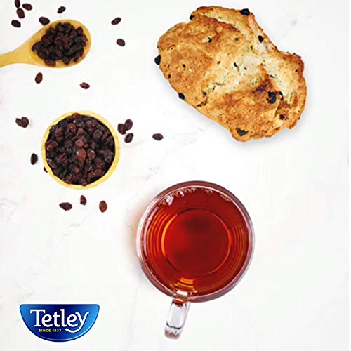 Tetley Premium Black Tea, Decaffeinated British Blend, 40 Tea Ba