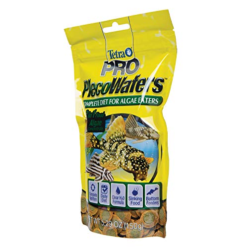 Tetra Pro Plecowafers 5.29 Ounces, Nutritionally Balanced Vegeta
