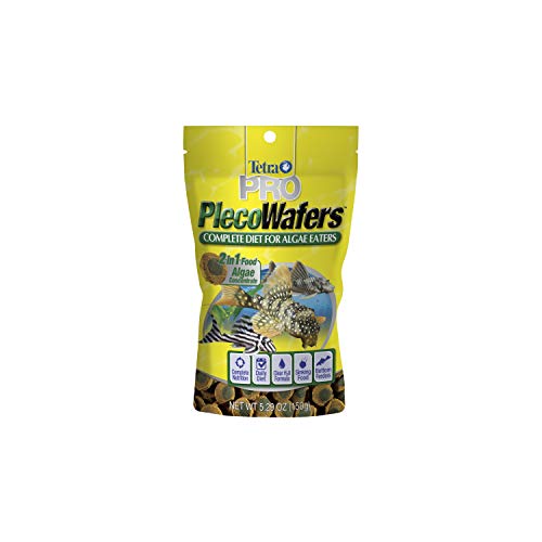 Tetra Pro Plecowafers 5.29 Ounces, Nutritionally Balanced Vegeta