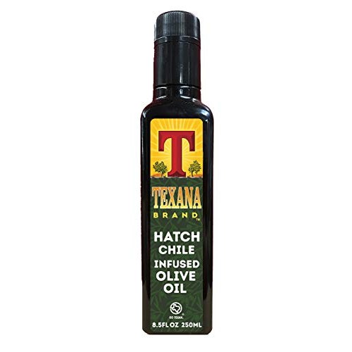 Texana Brand Hatch Chile Infused Olive Oil- 250Ml 8.5Oz Bottle