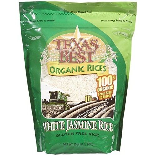 Texas Best Organics Organic Jasmine White Rice, 32 Oz