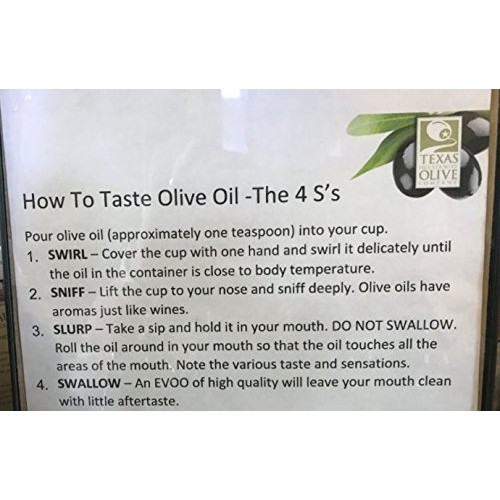 Award Winning Olive Oil Gift Set Texas Millers Blend 500Ml, Ter