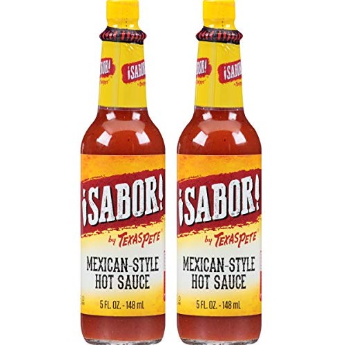 Texas Pete Sauce Hot Sabor Mexican-Style Hot Sauce Pack Of 2