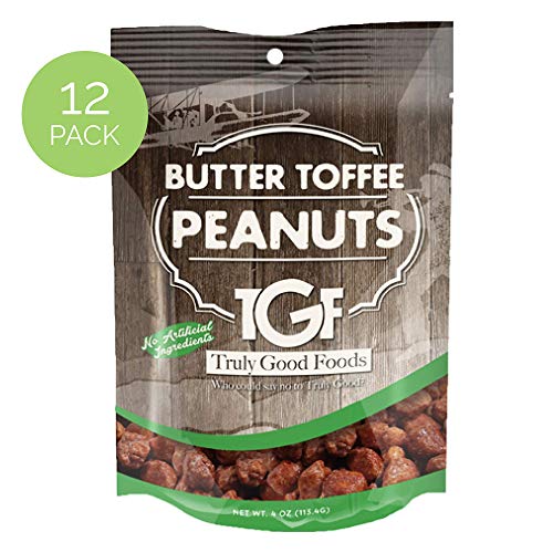 Butter Toffee Peanuts Resealable Bags, 4Oz, 12-Count