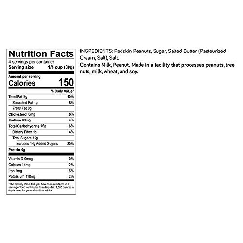 Butter Toffee Peanuts Resealable Bags, 4Oz, 12-Count