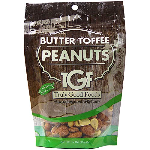 Butter Toffee Peanuts Resealable Bags, 4Oz, 12-Count