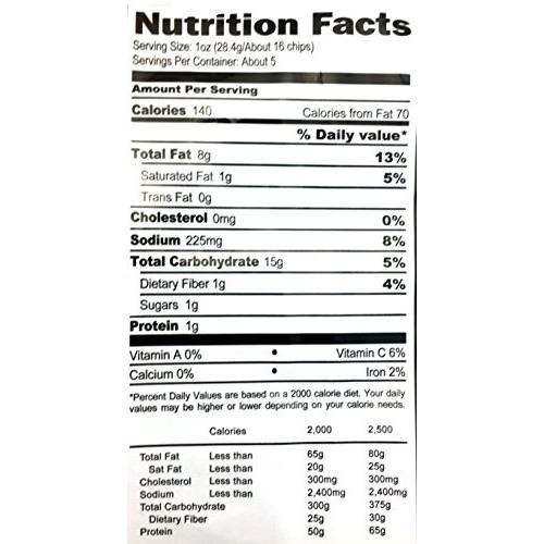 T.G.I. Friday Potato Skins Snack Chips, Jalapeno Cheddar, 4.5 Ou