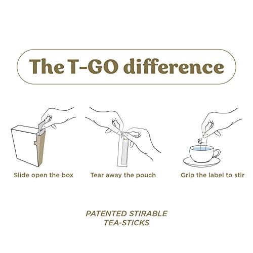 T-Go Digest Tea, On-The-Go Digestive Tea, Convenient Stirring Te...