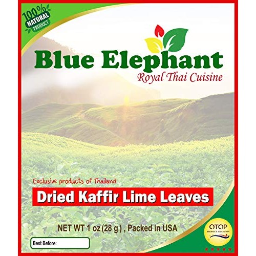 Blue Elephant : Kaffir-Lime-Leaves, Dried | Premium Gourmet Ingr