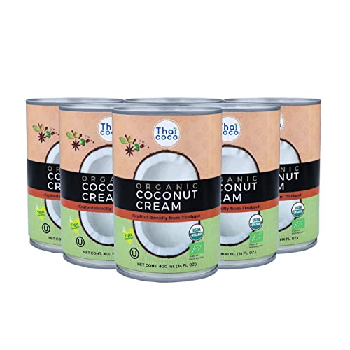 Thai Coco - Organic Coconut Cream Unsweetened Heavy Cre...