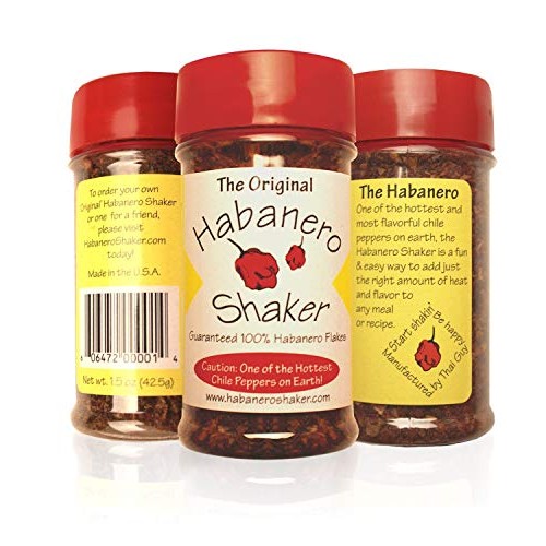 The Original Habanero Shaker - 100% Custom Flaked Hot Habanero C