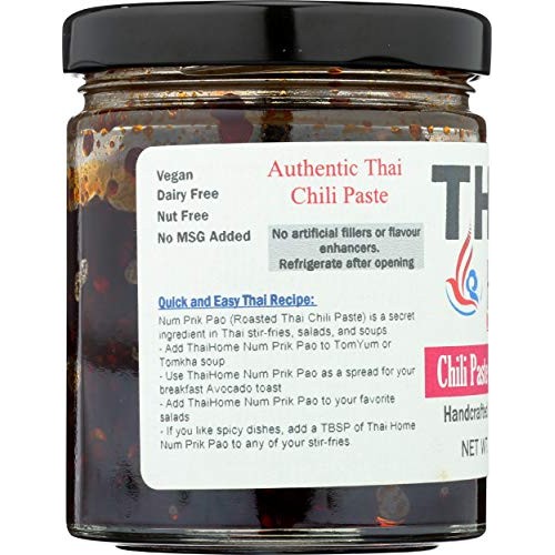 THAI HOME Num Prik Pao Chili Paste, 6.5 OZ