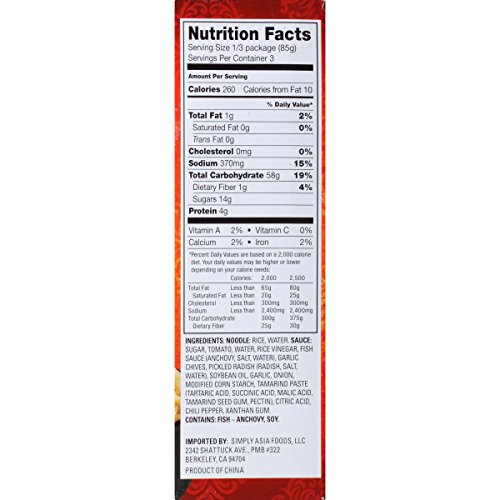 Thai Kitchen Gluten Free Pad Thai Noodle Kit, 9 Oz