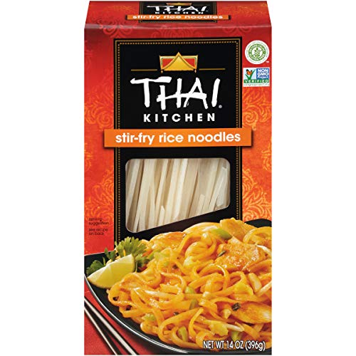 Thai Kitchen Gluten Free Stir Fry Rice Noodles, 14 Oz Pack Of 6